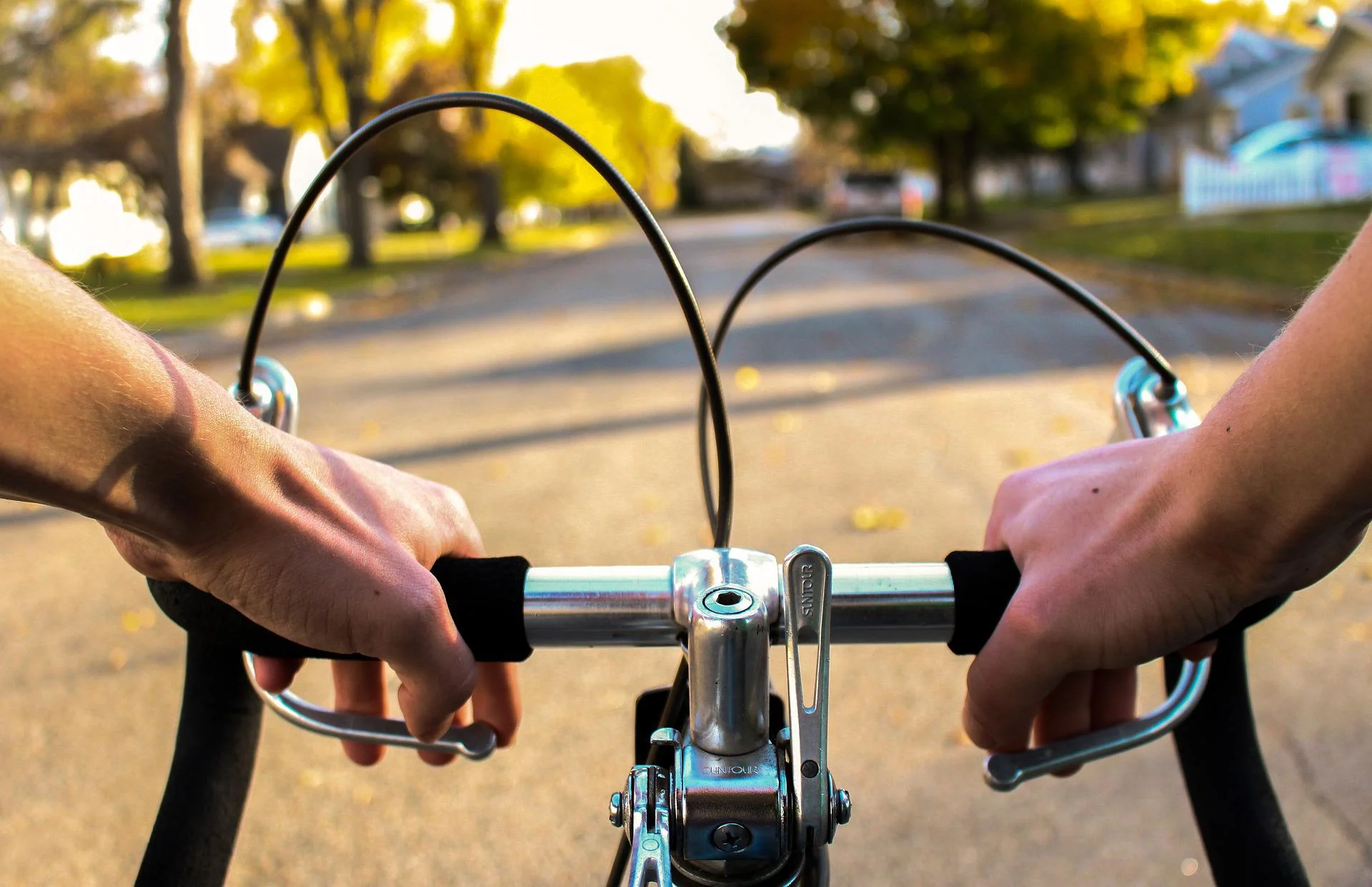Person on a bicycle